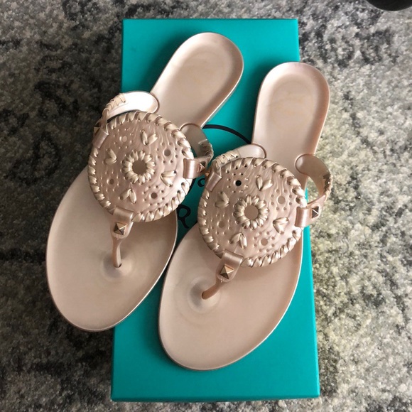 Jack Rogers Shoes - NEW Jack Rogers Pearlized Georgica Jelly Size 7